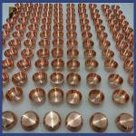 High Purity OFC Oxygen Free Copper Crucible For Optics Vacuum Coating And