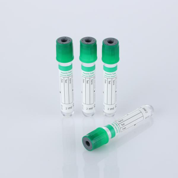 Buy cheap Medical Single Use Lithium Heparin Tube Vacuum Blood Collection Test Tubes from wholesalers