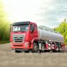 Buy cheap 10 Wheeler Cooking Oil Bulk Tank Truck , Tank Transport Truck 40000L Volume from wholesalers