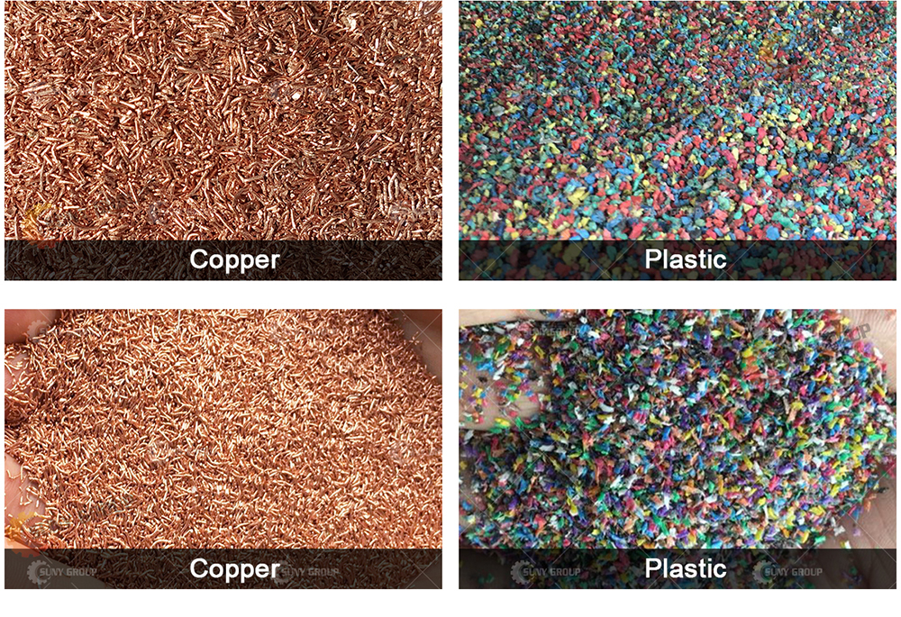 Manufacturing Plant Cable Granulator Copper Wire Crusher Cable Wire Recycling Machine