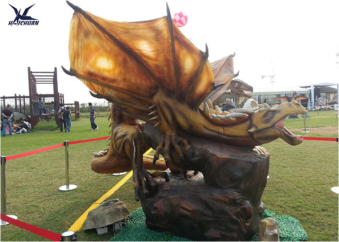 Jurassic Dinosaur World Dinosaur Yard Statue Simulated Pterosaurs Statue