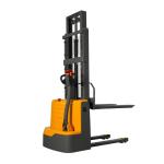 Buy cheap 1.5t Professional Material Lifting Equipment Walkie Full Electric Stacker Electric Lifting Workshop Trolley PU Wheel With from wholesalers