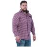 Buy cheap Plaid Twill 7.5oz Fire Resistant Welding Shirts Yarn Dyed Two Pocket Snap from wholesalers