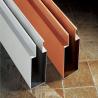 Buy cheap Powder Coating Suspended Aluminum Metal Ceiling Baffle U Shaped from wholesalers