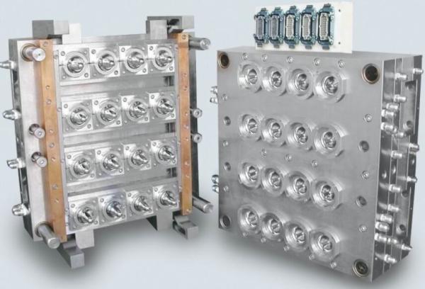 YUDO Hot Runner Injection Molding Molds / Multiple Cavities Plastic Molding