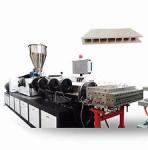 Buy cheap wood-plastic PE Powder plasticization Twin Screw Wpc Extruder from wholesalers