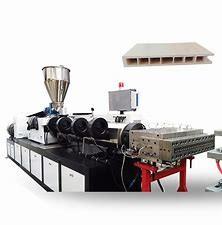 Buy cheap wood-plastic PE Powder plasticization Twin Screw Wpc Extruder from wholesalers