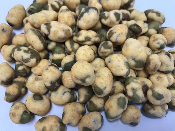 Buy cheap Delicious Coated Roasted Soybean Snack Green Color BBQ Flavor Safe Raw Ingredient from wholesalers