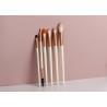 Buy cheap Vonira Beauty Dual Eyeliner Mascara Makeup Brush Double Ended With Aluminum Ferrule Birch Wooden Handle from wholesalers