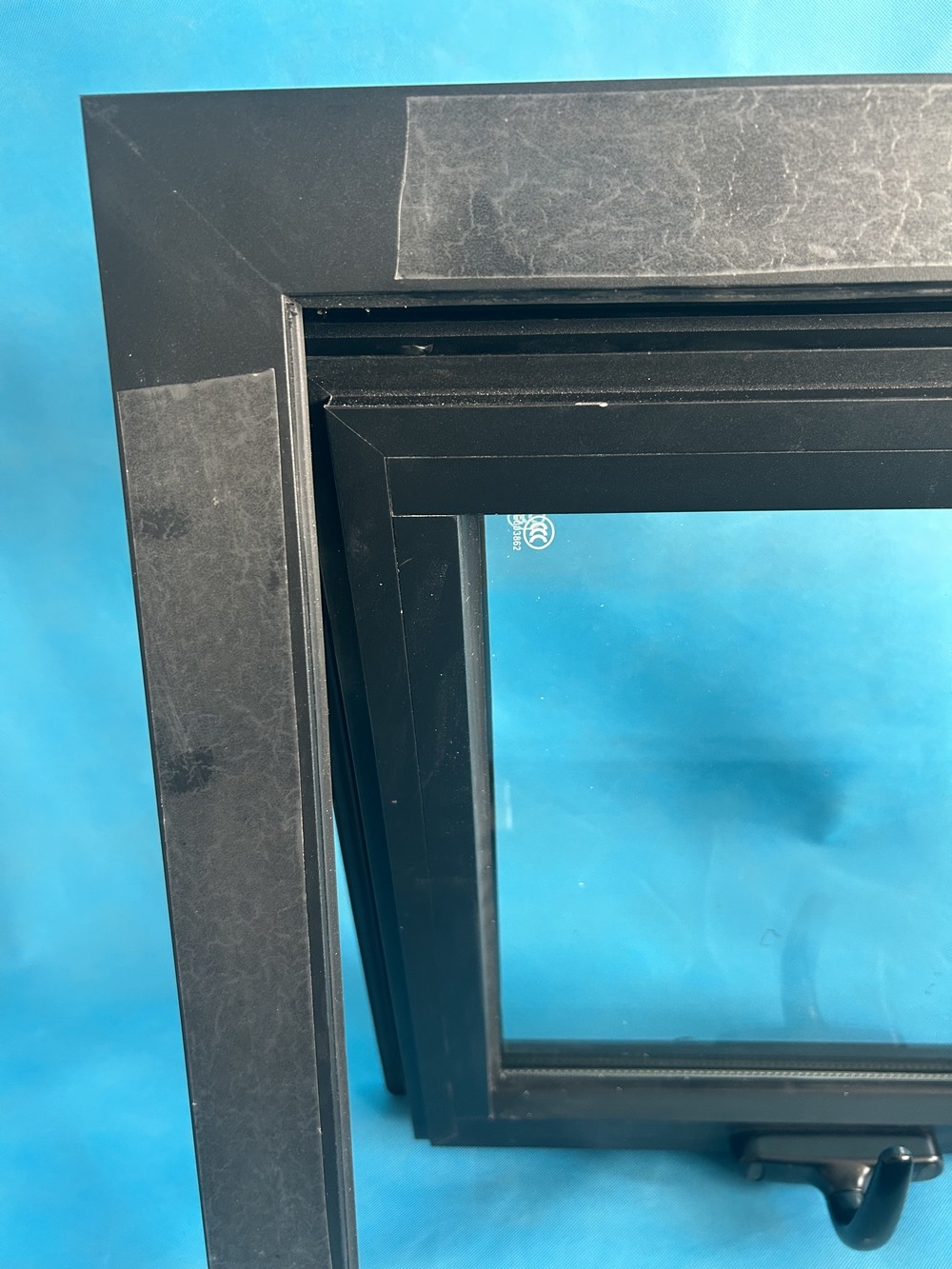 Hurricane Impact Aluminum Frame Windows Tempered glass Top Hung Awning Windows