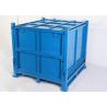 Buy cheap 1500Kg Heavy Duty Metal Pallet Cage Collapsible Stillage Bins OEM from wholesalers
