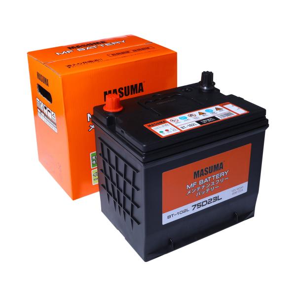 Buy cheap 12V 60AH 636 CCA Auto Batteries for Car MASUMA BT-102L Electrical Systems 75D23L from wholesalers