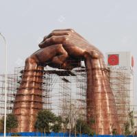 Buy cheap Large Hand Forging Monumental Bronze Sculpture 31m High For City Decoration product