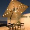 Buy cheap Double Canopy Beach Umbrella With LED Light from wholesalers