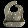 Buy cheap Custom Printing Mess Catching Silicone Baby Bib Lead Free Antibacterial from wholesalers