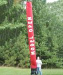 3M Custom Air Dancers Inflatable Tube Man Single Leg Digital Printing