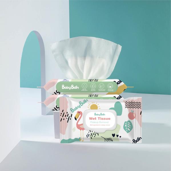 Buy cheap Organic 99% Water Disposable Wet Wipes Suitable for Sensitive Skin Baby Wipes from wholesalers