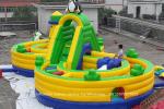 Outdoor Inflatable Amusement Park / Children Playground Equipment For Kids