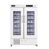 Buy cheap 656L Double Door Pharmacy And Lab Refrigerator With Glass Door And LED Interior Light from wholesalers