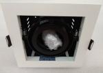 AC 12V LED Recessed Downlight , White Trim IP20 Max 50W GU5.3 Base MR16 Gimbal