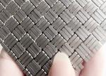304SS 1.8mm Decorative Woven Steel Mesh Panels For Elevator Cab