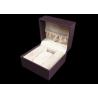 Buy cheap Recyclable Brown Ladies Watch Storage Box , High Grade Luxury Watch Case from wholesalers