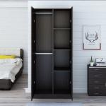 Eco Friendly Modern Wardrobe Cabinet Wood Armoire Wardrobe For Students