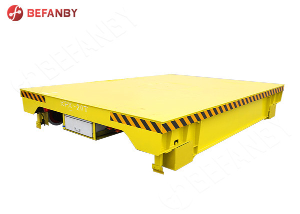 Rail Mounted Battery Powered Goods Transfer Trolley