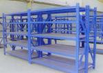 Warehouse Light Duty Storage Rack 100kg-120kg/Layer Industrial Slotted Angle