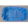 Buy cheap Nonwoven 80*200cm OEM Blue White Disposable Bed Cover Roll from wholesalers