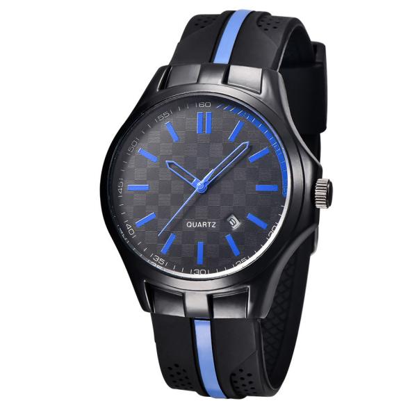 Buy cheap Men's Silicone Wrist Watches , Stainless steel Caseback Waterproof Alloy Wrist Watches , OEM Men Watch from wholesalers