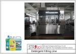 50 Bottles Per Minute Laundry Detergent Filling Machine 50 - 5000ml Filling