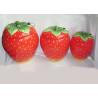 Buy cheap Strawberry Shaped Sealed Ceramic Kitchen Canisters 3 Set Hand Painted from wholesalers