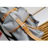 Buy cheap Saffiano Leather Apricot Luxury Brand Backpack With Multiple Pockets from wholesalers