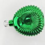 700ml Glass Electroplating Process Wine Bottle for Colorful Brandy and Green