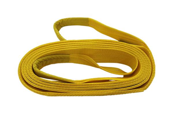 Buy cheap Heavy Duty Construction Double Flat Woven Webbing Sling Industrial Lifting Slings from wholesalers