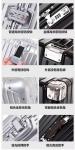 100% Aluminum Magnesium Alloy Suitcase Unisex 29 Inch Aluminium Luggage With