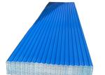 Corrugated Shape Waterproof Plastic PVC Roof Tiles With Accessories 1130mm Width