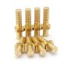 Buy cheap Custom Made CNC Brass Parts Turning / Milling / Drilling Thread Shaft from wholesalers