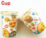 Emoji Smile Cry Kids Birthday Party Decoration Set Party Supplies Baby Birthday