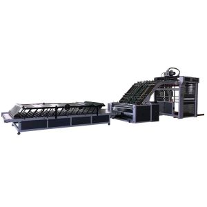 Buy cheap 7kw High Speed Laminating Machine , Intelligent Automatic Flute Laminator product
