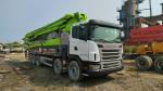 63m Used Concrete Pump Construction Machinery Renovated 2014 Zoomlion Cylinder