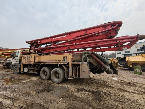 Buy cheap 2007 Putzmeister Concrete Boom Pump 44000kgs Used Heavy Equipment with Spare Parts from wholesalers
