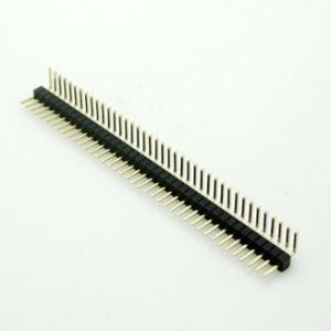 China Right angle 1*40Pin single row pin header, male connector on sale