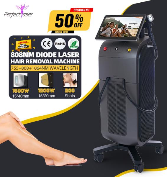 Buy cheap Alma Soprano Ice Titanium 808nm Diode Laser Hair Removal Machine 10HZ 3500W from wholesalers