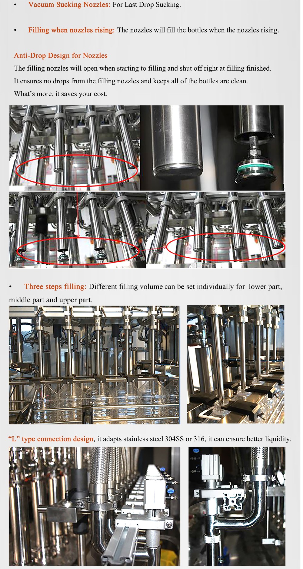 Mechanical Automatic Oil Packing Machine PLC Control 50-5000ML Filling Volume