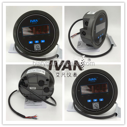 Industrial Grade 24V Digital Pressure Gauge with ODM Capability and Customization