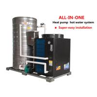 Buy cheap 4.0 Cop All In One Heat Pump Water Heater , Air Source Heat Pump Water Heater product