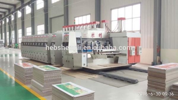 Buy cheap Kraft Paper Box Flexo Printing Machine , Automatic Carton Die Cutting Machine from wholesalers
