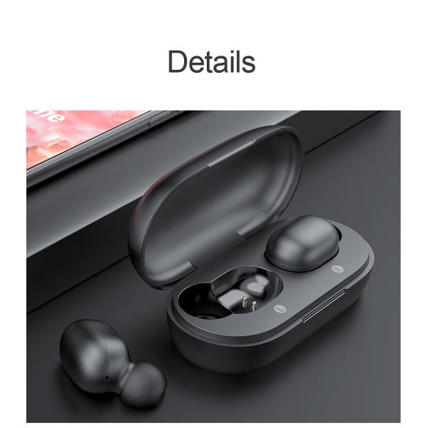 Gt1 Tws Fingerprint Touch Bluetooth Earphones Noise Cancelling HD Stereo Wireless Headphones